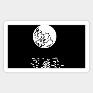 Lunar Shore Sticker